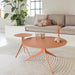 Salontafel DALEY Staal Clay Terra 74x74x38cm Spinder Design-Salontafels-Spinder