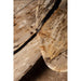 Salontafel Deeba Versteend Hout Rood 85x95 cm-Salontafels-PTMD