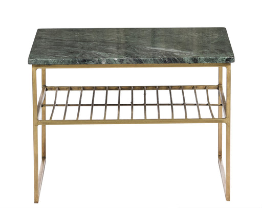 Salontafel Dian Marble Green Gold Marmer Groen 55 cm-Salontafels-Livingfurn