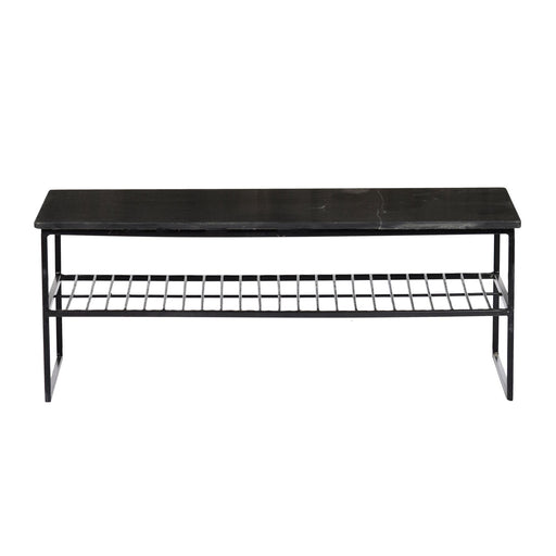 Salontafel Dian Marble Marmer Zwart 90x40 cm 12722-Salontafels-Livingfurn