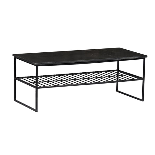 Salontafel Dian Marble Marmer Zwart 90x40 cm 12722-Salontafels-Livingfurn