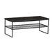 Salontafel Dian Marble Marmer Zwart 90x40 cm 12722-Salontafels-Livingfurn