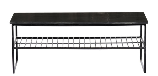 Salontafel Dian Marble Marmer Zwart 90x40 cm-Salontafels-Livingfurn