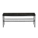 Salontafel Dian Marble Marmer Zwart 90x40 cm-Salontafels-Livingfurn