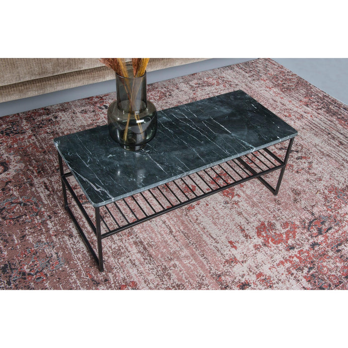 Salontafel Dian Marble Marmer Zwart 90x40 cm-Salontafels-Livingfurn