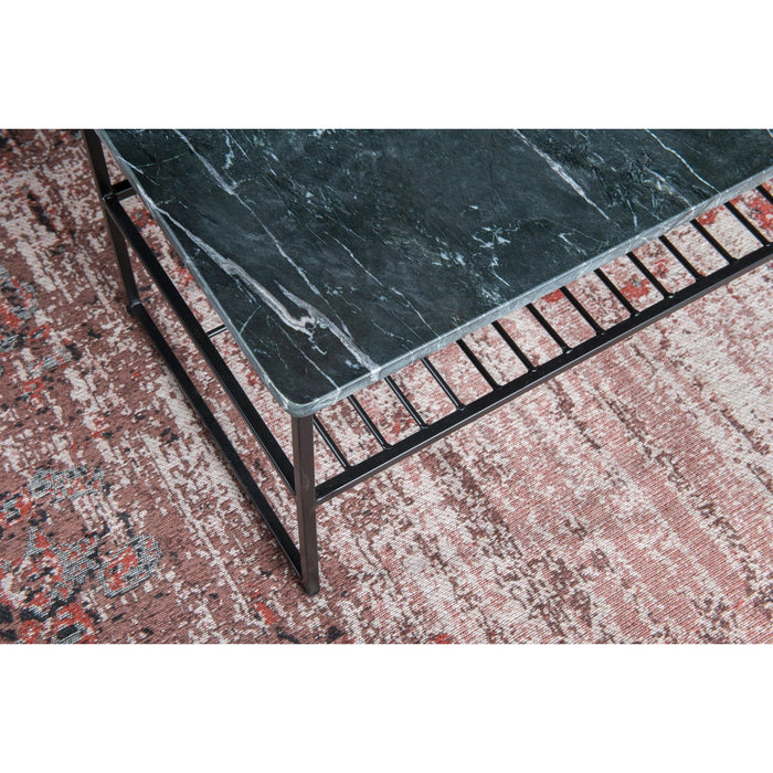 Salontafel Dian Marble Marmer Zwart 90x40 cm-Salontafels-Livingfurn