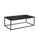 Salontafel Dion Marble Marmer Zwart 120x60 cm-Salontafels-Livingfurn