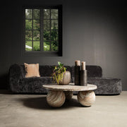 Salontafel Diro Marmer Beige 99 cm-Salontafels-PTMD