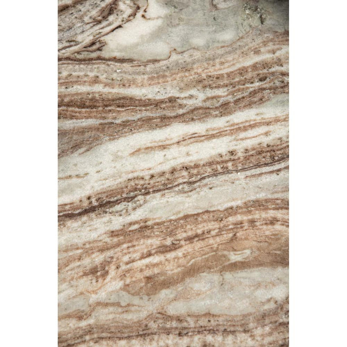 Salontafel Diro Marmer Beige 99 cm-Salontafels-PTMD