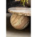 Salontafel Diro Marmer Beige 99 cm-Salontafels-PTMD