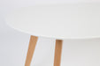 Salontafel Drop Set van 2 Hout Beige 50x100 cm-Bijzettafels-Creating Home
