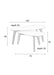 Salontafel Drop Set van 2 Hout Beige 50x100 cm-Bijzettafels-Creating Home