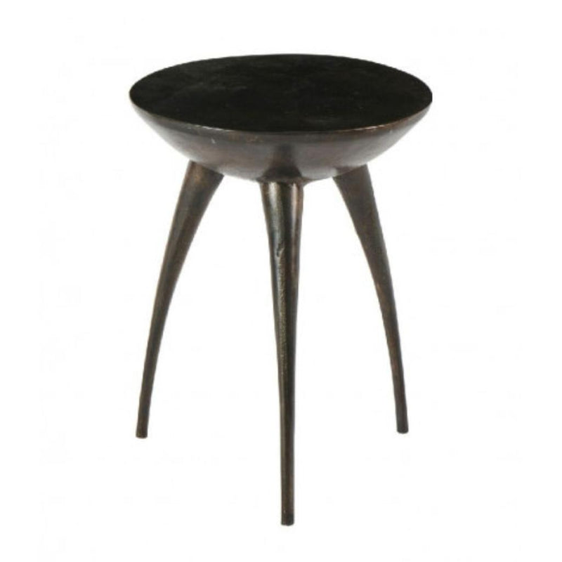 Salontafel Elze Zwart Aluminium 38 cm 38x38x55 cm-Salontafels-Starfurn