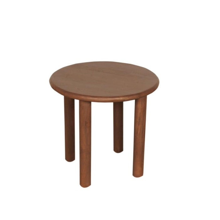 Salontafel Enzo Walnoot Mangohout 37 cm 37x37x41 cm-Salontafels-Starfurn