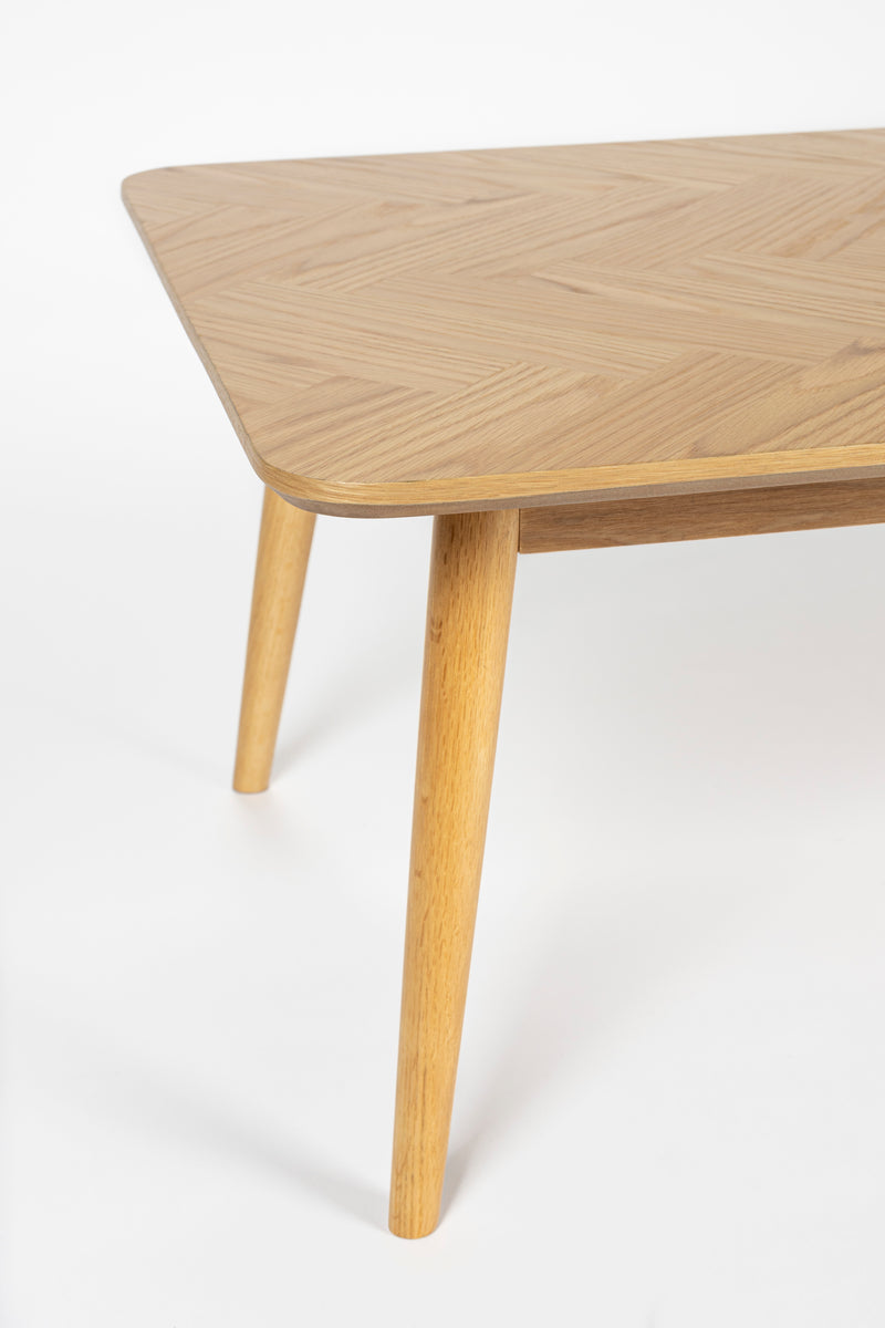 Salontafel Fabio 120x60 Eikenfineer Naturel 60x120 cm-Salontafels-Creating Home