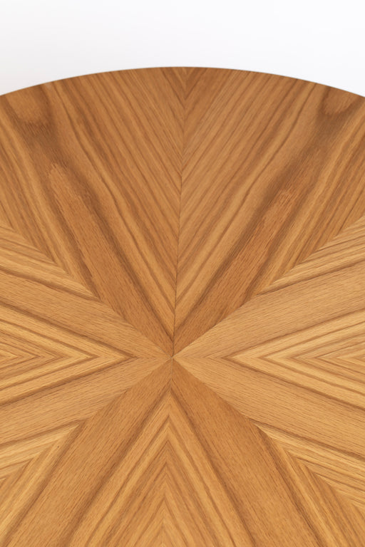 Salontafel Fabio Eikenfineer Naturel Ø80x40 cm-Salontafels-Creating Home
