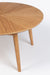 Salontafel Fabio Eikenfineer Naturel Ø80x40 cm-Salontafels-Creating Home