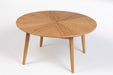 Salontafel Fabio Eikenfineer Naturel Ø80x40 cm-Salontafels-Creating Home