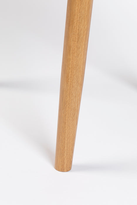 Salontafel Fabio Eikenfineer Naturel Ø80x40 cm-Salontafels-Creating Home