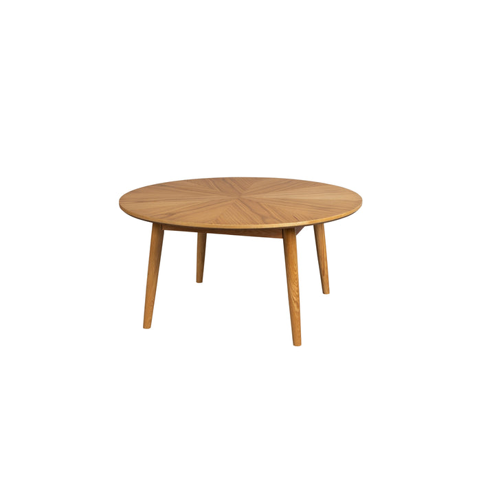 Salontafel Fabio Eikenfineer Naturel Ø80x40 cm-Salontafels-Creating Home