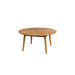 Salontafel Fabio Eikenfineer Naturel Ø80x40 cm-Salontafels-Creating Home