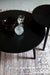 Salontafel Fabio Eikenfineer Zwart Ø80x40 cm-Salontafels-Creating Home
