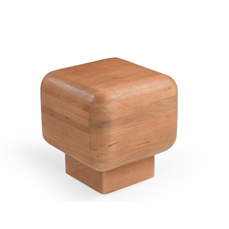 Salontafel Fedde Naturel Mangohout 45 cm 45x45x45 cm-Bijzettafels-Starfurn