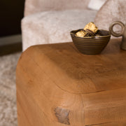 Salontafel Fedde Naturel Mangohout 45 cm 45x45x45 cm-Bijzettafels-Starfurn