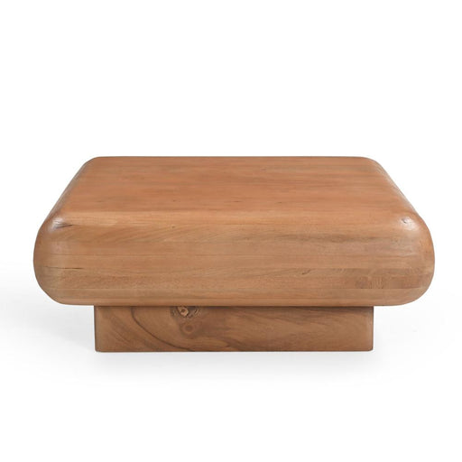 Salontafel Fedde Naturel Mangohout 80 cm 80x80x33 cm-Salontafels-Starfurn