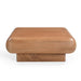 Salontafel Fedde Naturel Mangohout 80 cm 80x80x33 cm-Salontafels-Starfurn