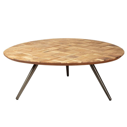 Salontafel Fieron Beige 108x111 cm-Salontafels-PTMD