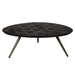 Salontafel Fieron Zwart 110x108 cm-Salontafels-PTMD