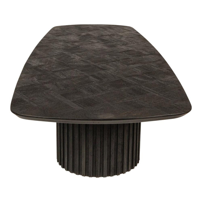 Salontafel Fieron Zwart 177x78 cm-PTMD