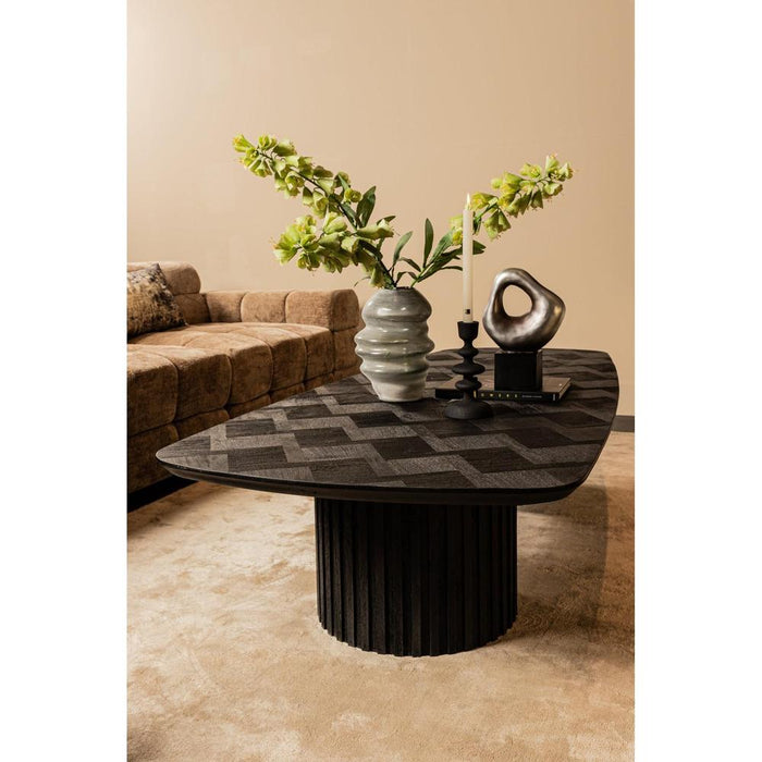 Salontafel Fieron Zwart 177x78 cm-PTMD