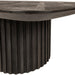 Salontafel Fieron Zwart 177x78 cm-Salontafels-PTMD