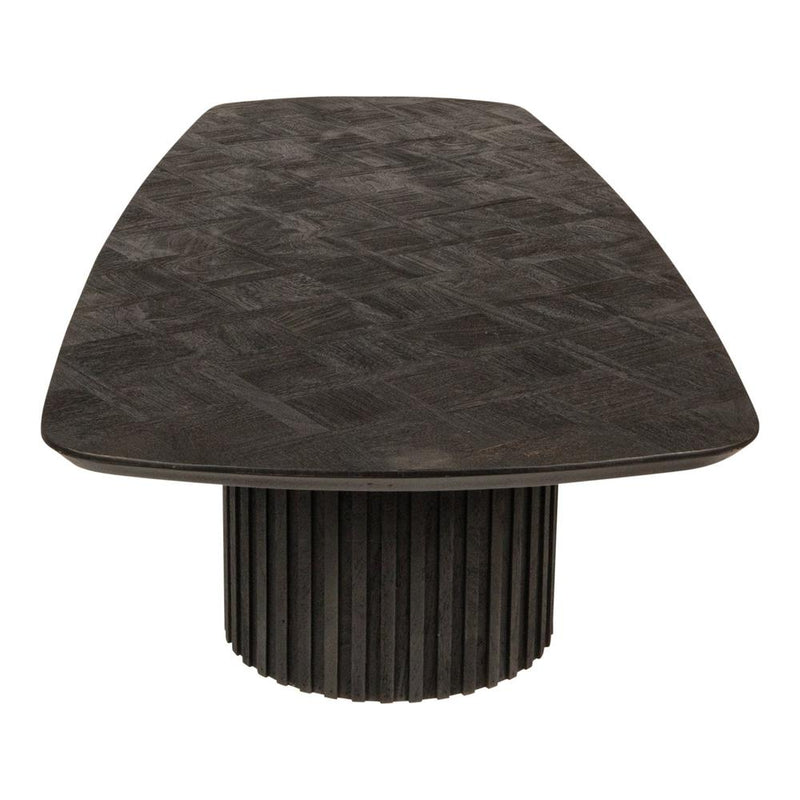 Salontafel Fieron Zwart 177x78 cm-Salontafels-PTMD