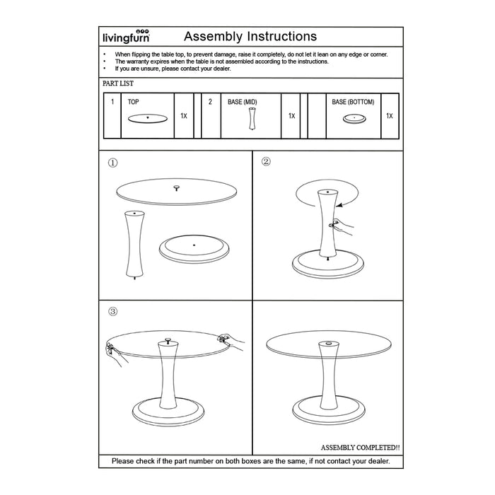 Salontafel Glas Bruin 75 cm-Salontafels-Brix