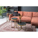 Salontafel Glennis Marble Marmer Zwart 40 cm 40x40x55 cm-Salontafels-Livingfurn
