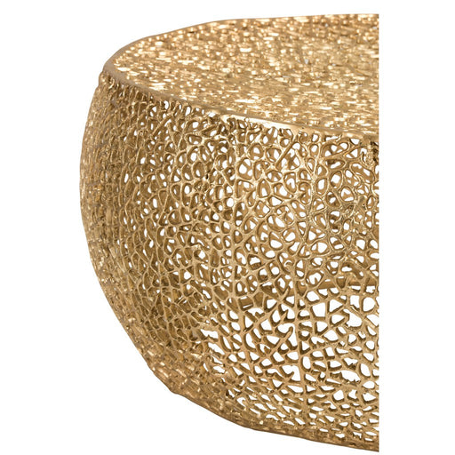 Salontafel Goud Aluminium Rond 85 cm 85x85x41.5 cm-Salontafels-J-Line