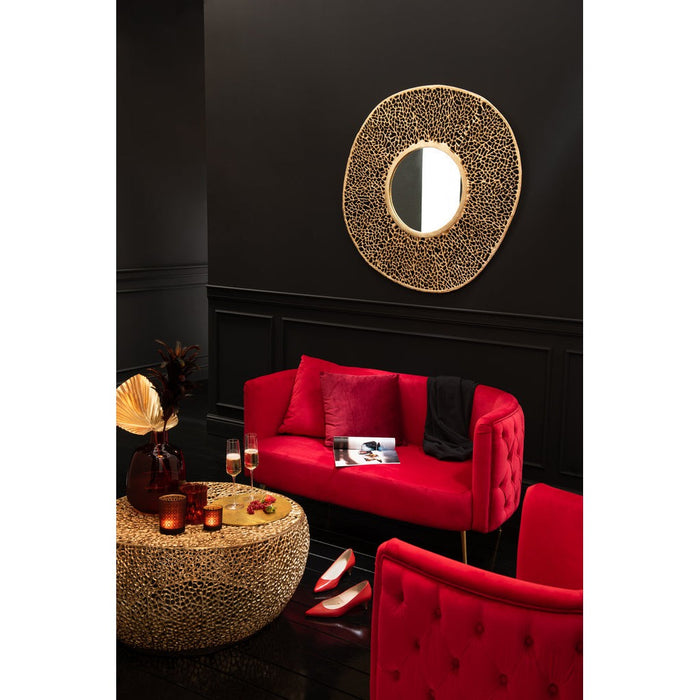 Salontafel Goud Aluminium Rond 85 cm 85x85x41.5 cm-Salontafels-J-Line
