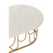 Salontafel Goud Marmer 61x122 cm-Salontafels-J-Line