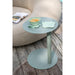 Salontafel Groen Metaal Rond 40 cm 40x40x50 cm-Bijzettafels-J-Line