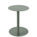 Salontafel Groen Metaal Rond 40 cm 40x40x50 cm-Bijzettafels-J-Line