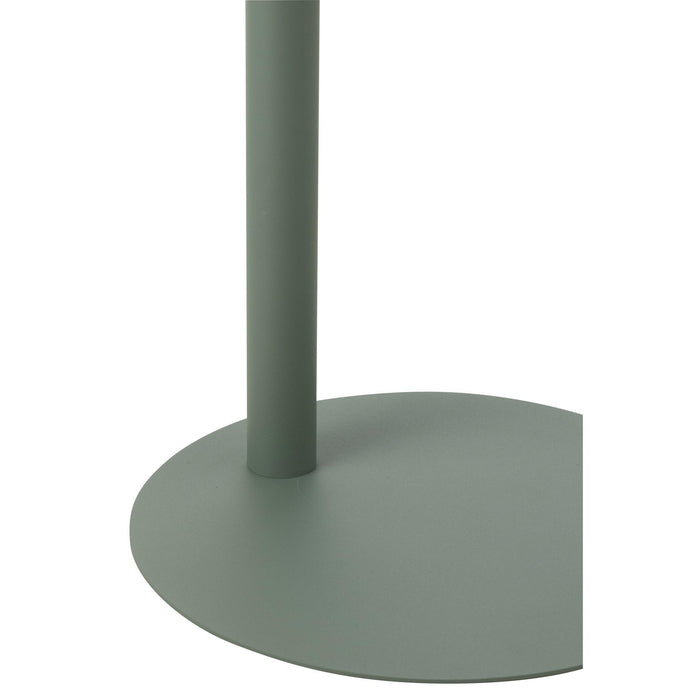 Salontafel Groen Metaal Rond 40 cm 40x40x50 cm-Bijzettafels-J-Line