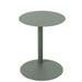 Salontafel Groen Metaal Rond 40 cm 40x40x50 cm-Bijzettafels-J-Line