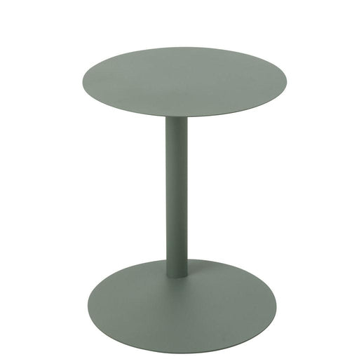 Salontafel Groen Metaal Rond 40 cm-Bijzettafels-J-Line