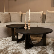 Salontafel Guus Zwart 80 cm 80x80x40 cm-Salontafels-Starfurn