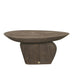 Salontafel Harshad Mangohout Bruin 60x75 cm-Salontafels-PTMD