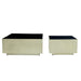 Salontafel Irvy Zwart 81 cm-Salontafels-PTMD
