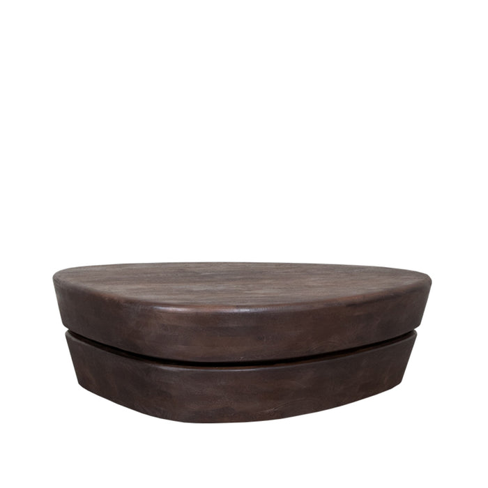 Salontafel Javi Espresso Mangohout 110 cm 110x80x32 cm-Salontafels-LABEL51